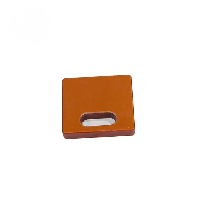 Dowe High-Precision Machining of Orange Bakelite Insulation Board