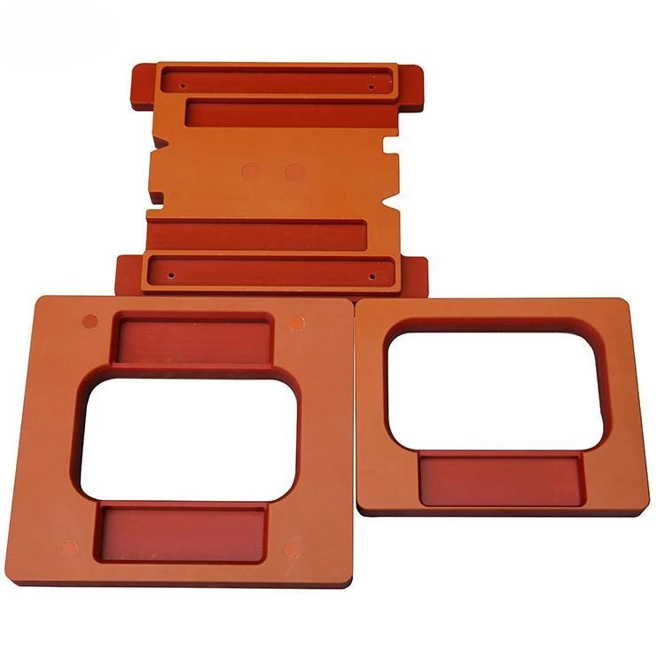 Dowe Custom Applications of Orange Bakelite Insulation Board