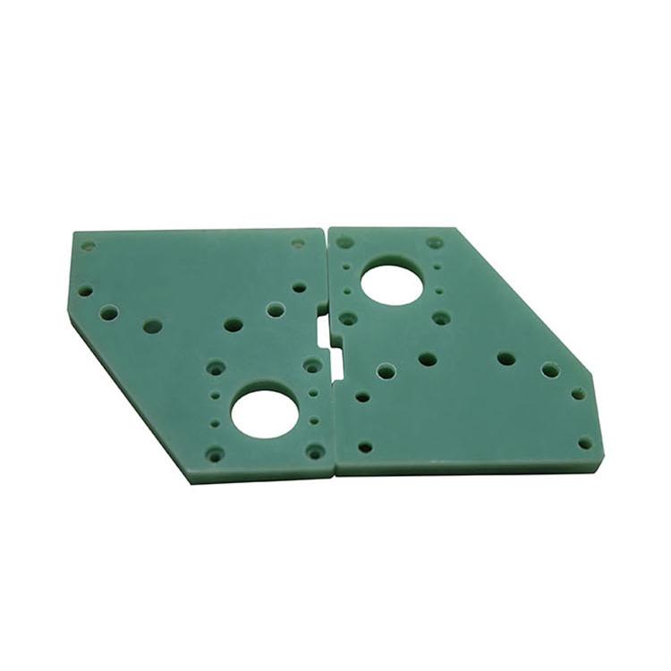 Tablero de aislamiento epoxi FR4 verde agua para uso industrial de DUWAI