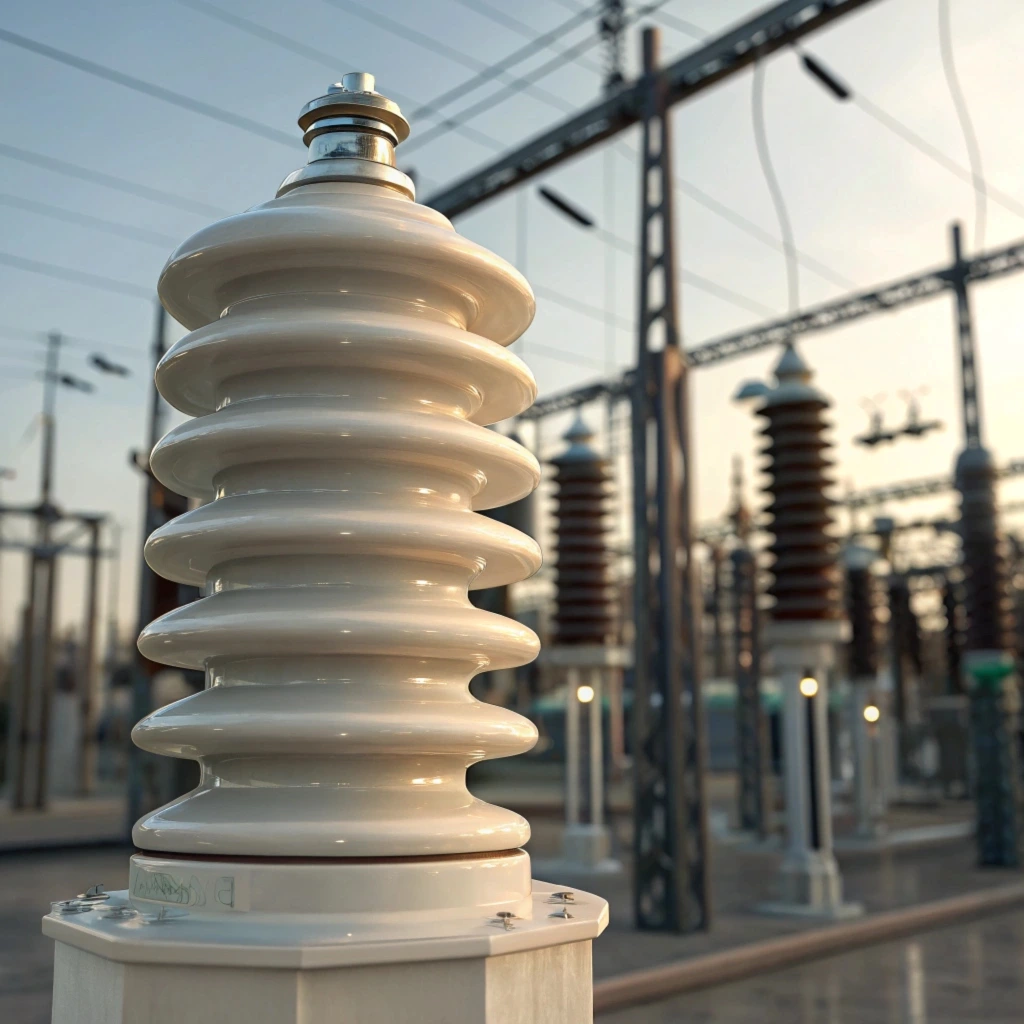 What are the advantages of porcelain busbar insulators over other materials?