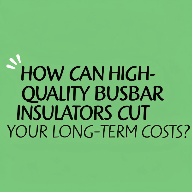 How Can High-Quality Busbar Insulators Cut Your Long-Term Costs?