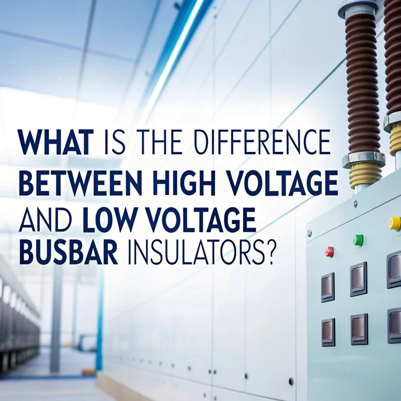 What Is the Difference Between High Voltage and Low Voltage Busbar Insulators?