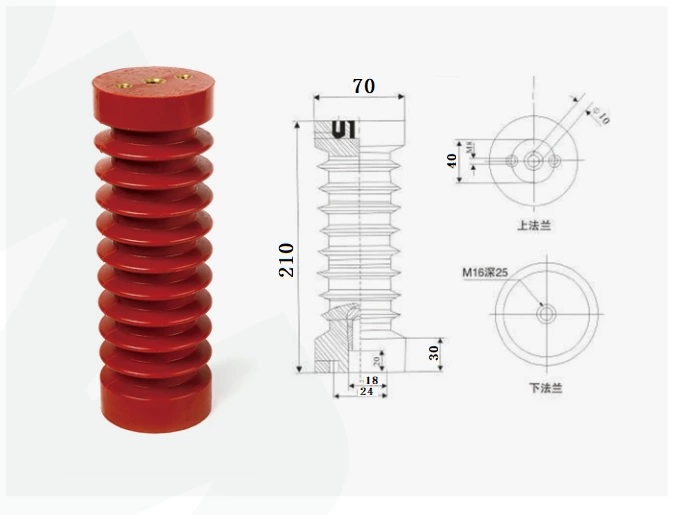 HV busbar post insulator EL-24/70X210