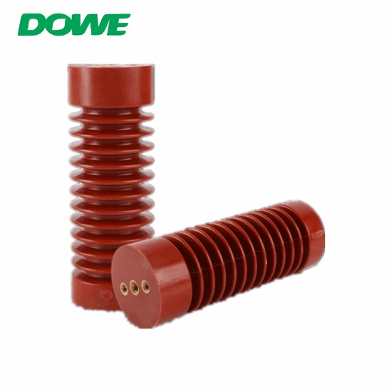DOWE 24KV Indoor Insulator High Voltage Insulator Epoxy Resin Busbar Insulators For Cabinet
